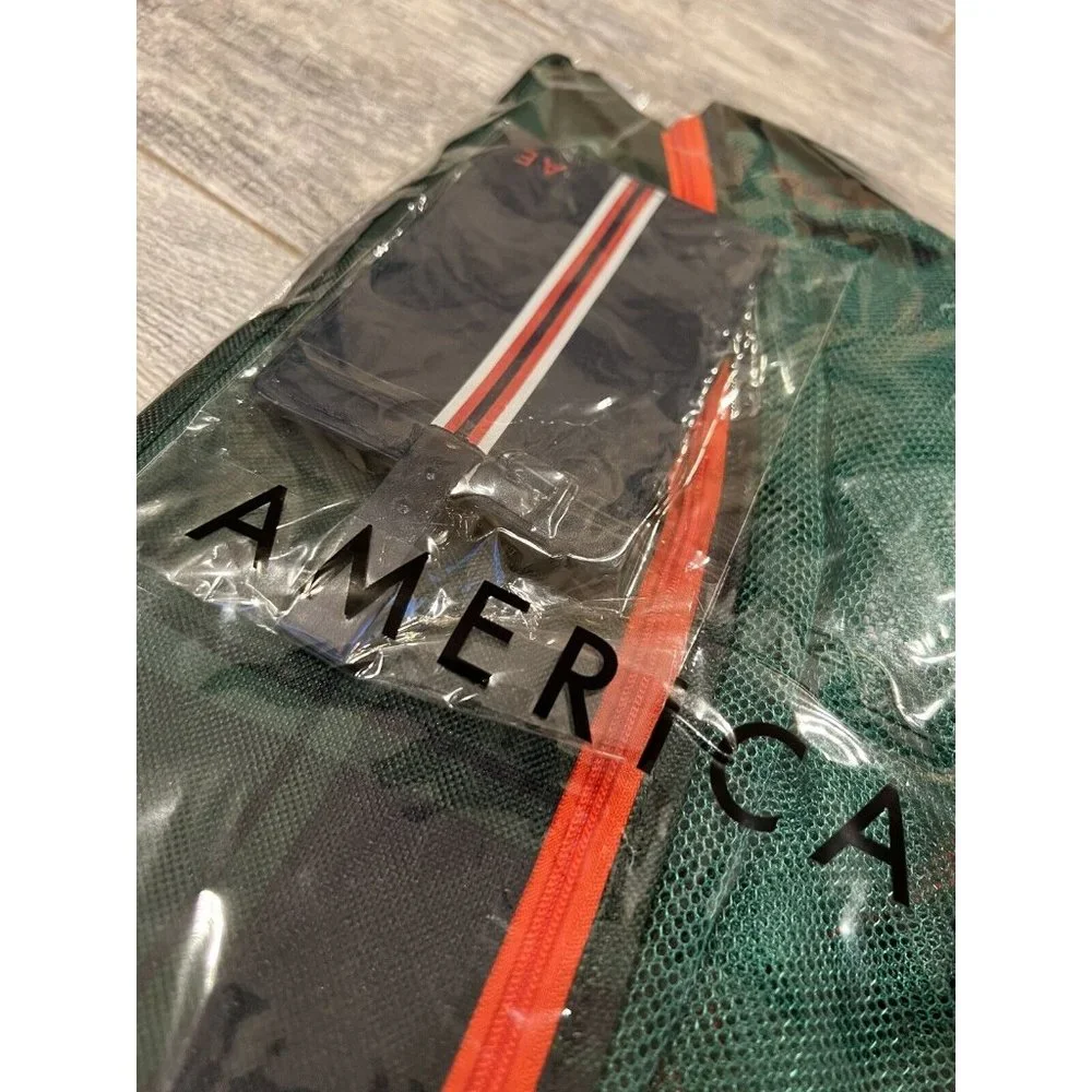 NWT AE American Eagle Outfitters Holiday 2022‎ Zipper Storage Bags Luggage Tag